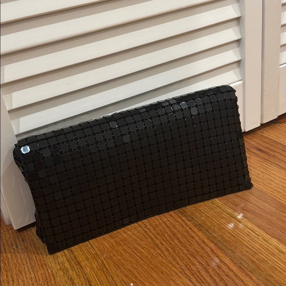 Steve Madden black clutch